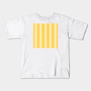 Orange Stripes Kids T-Shirt